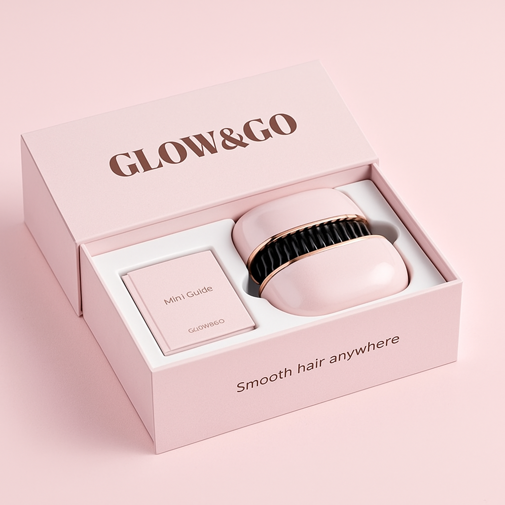 The Glow&Go™ Hair Straightener